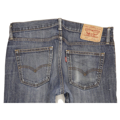 Levi's 514 Men Blue Straight Slim Jeans W33 L29