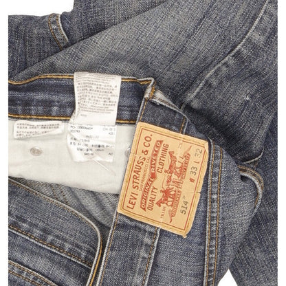 Levi's 514 Men Blue Straight Slim Jeans W33 L29