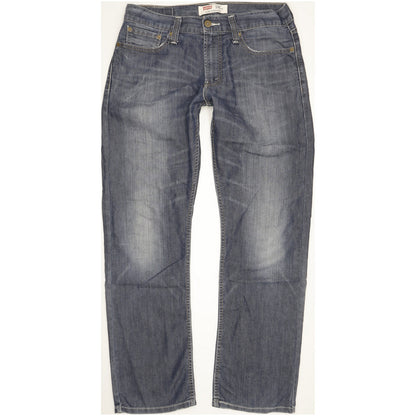 Levi's 514 Men Blue Straight Slim Stretch Jeans W32 L30