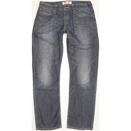 Levi's 514 Men Blue Straight Slim Stretch Jeans W32 L30
