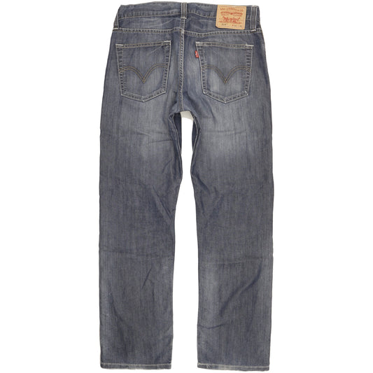 Levi's 514 Men Blue Straight Slim Stretch Jeans W32 L30