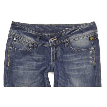 G-Star Ford Women Blue Straight Loose Jeans W31 L32