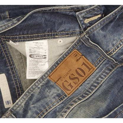 G-Star Ford Women Blue Straight Loose Jeans W31 L32