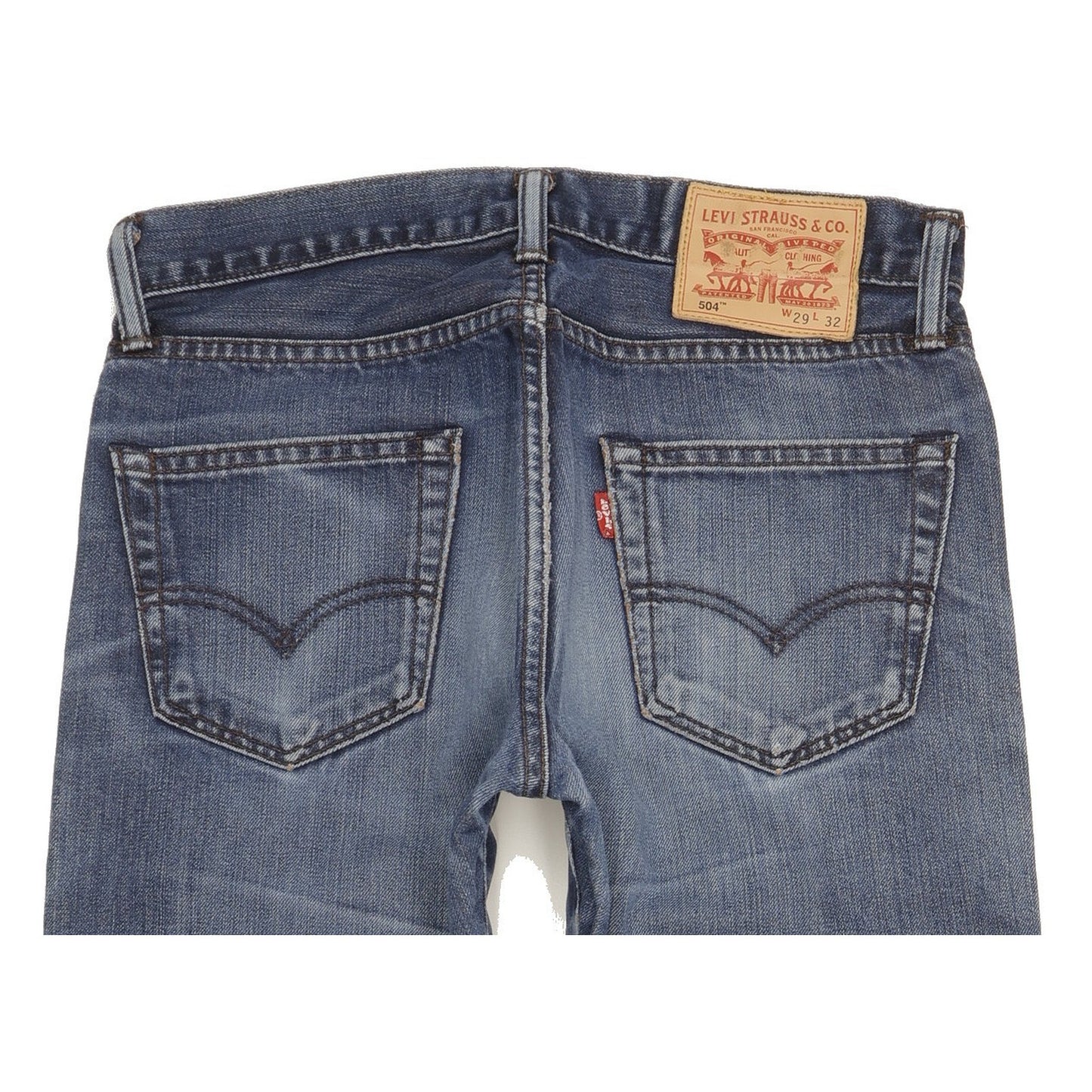 Levi's 504 Men Blue Straight Regular Jeans W29 L32