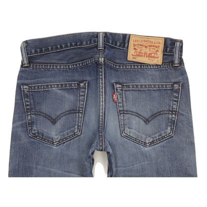 Levi's 504 Men Blue Straight Regular Jeans W29 L32