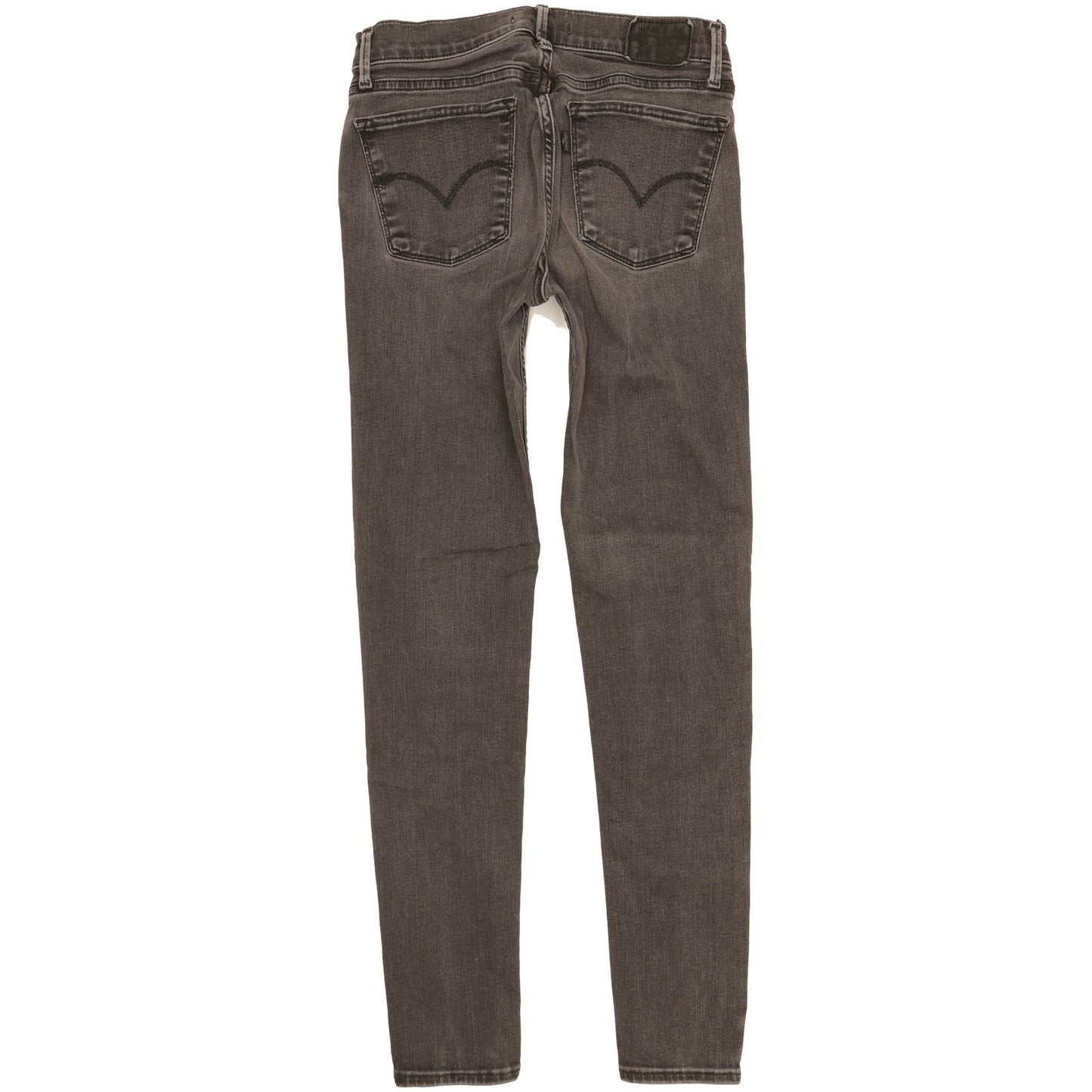 Levi's 710 Super Women Grey Skinny Slim Stretch Jeans W27 L28