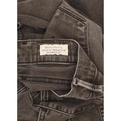 Levi's 710 Super Women Grey Skinny Slim Stretch Jeans W27 L28