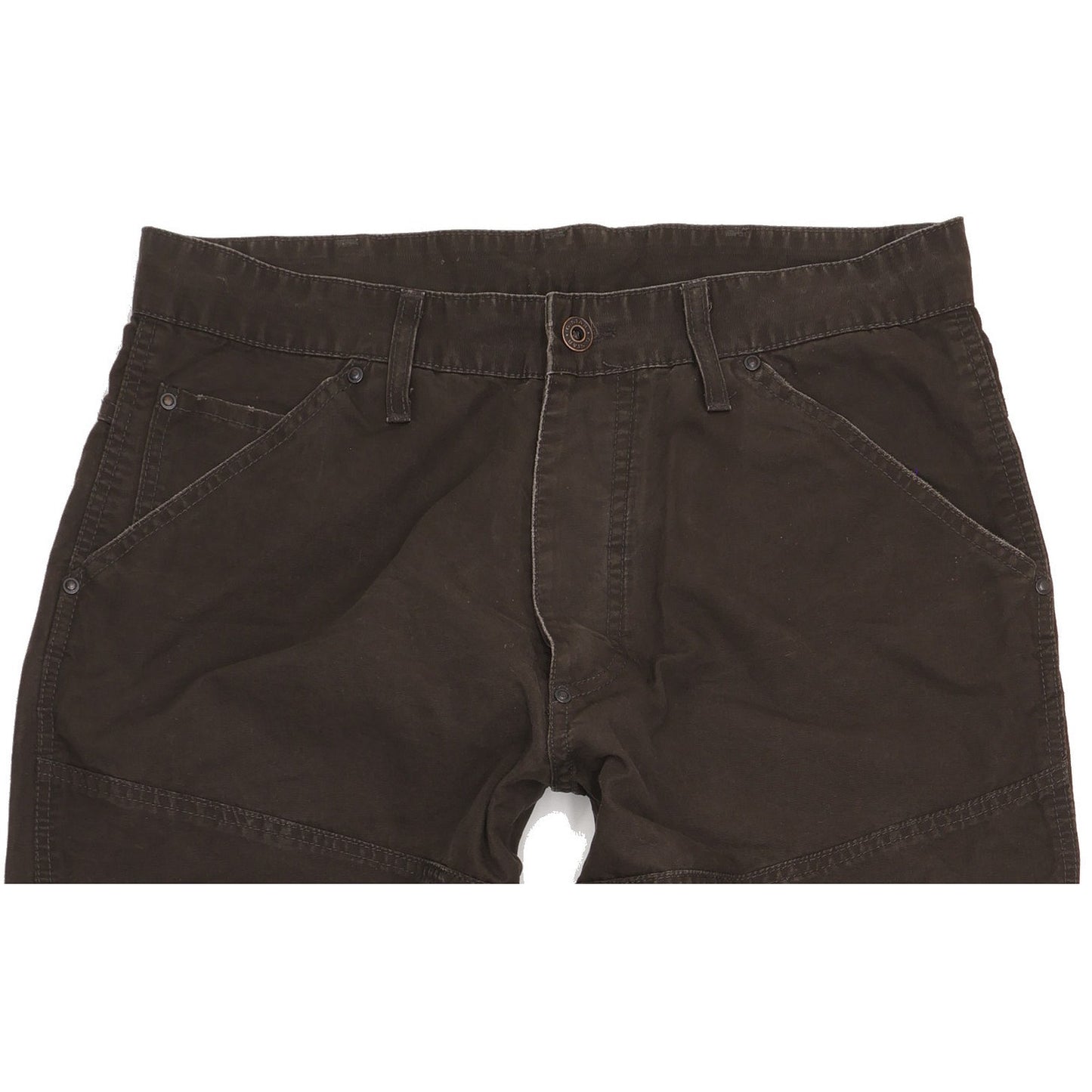G-Star Elwood Men Brown Straight Regular Jeans W34 L34