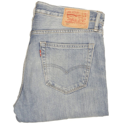 Levi's 527 Men Blue Bootcut Slim Stretch Jeans W34 L31