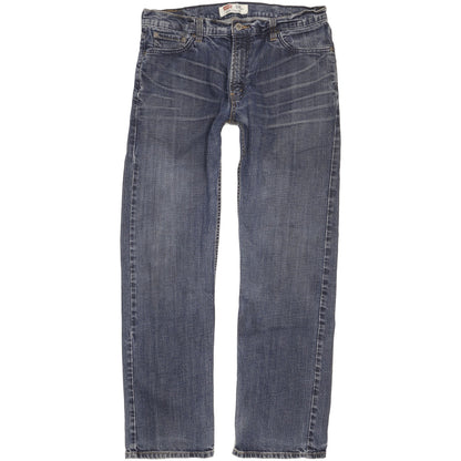 Levi's 514 Men Blue Straight Slim Stretch Jeans W36 L32