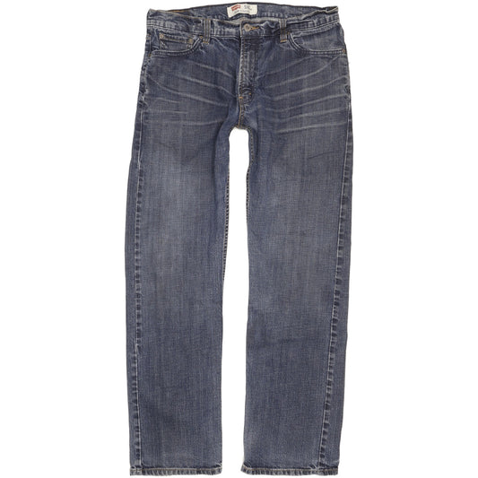 Levi's 514 Men Blue Straight Slim Stretch Jeans W36 L32
