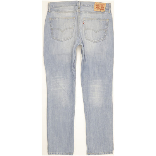 Levi's 511 Men Blue Straight Slim Jeans W36 L32