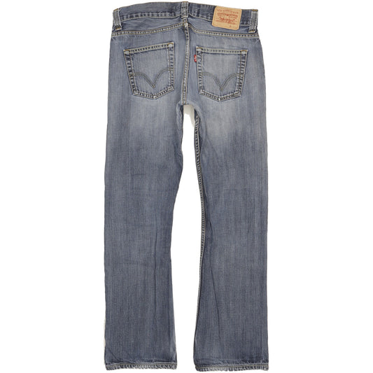 Levi's 512 Men Blue Bootcut Slim Jeans W34 L33