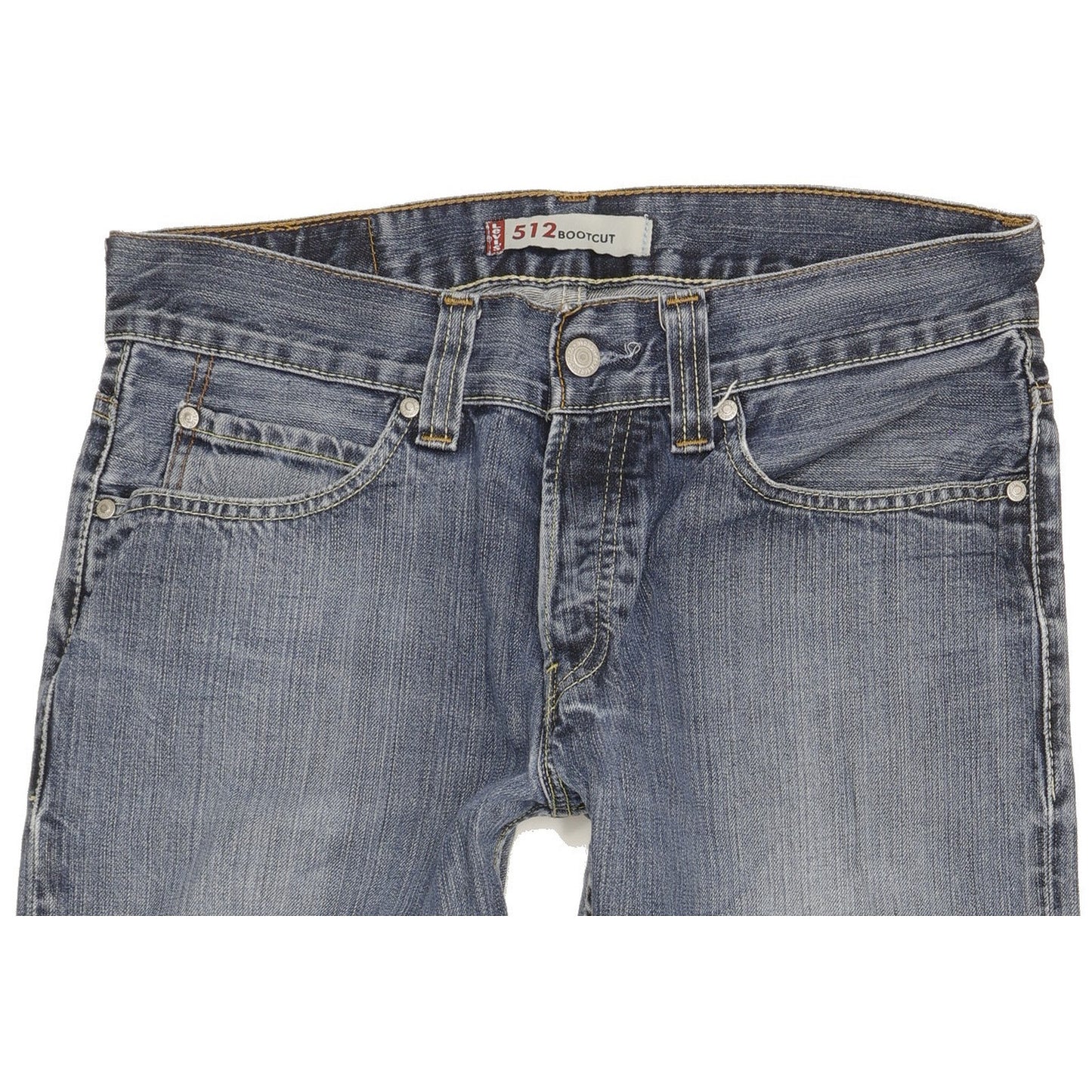 Levi's 512 Men Blue Bootcut Slim Jeans W34 L33