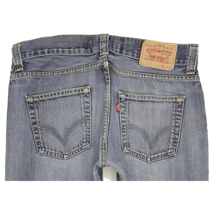 Levi's 512 Men Blue Bootcut Slim Jeans W34 L33