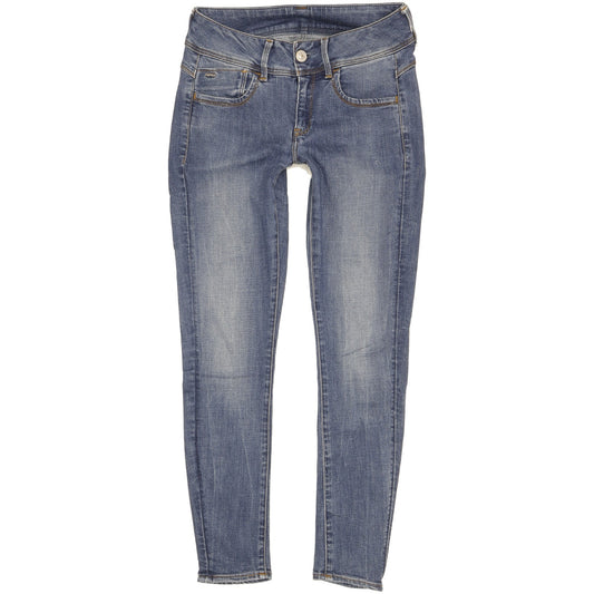 G-Star Lynn Women Blue Skinny Slim Stretch Jeans W27 L28
