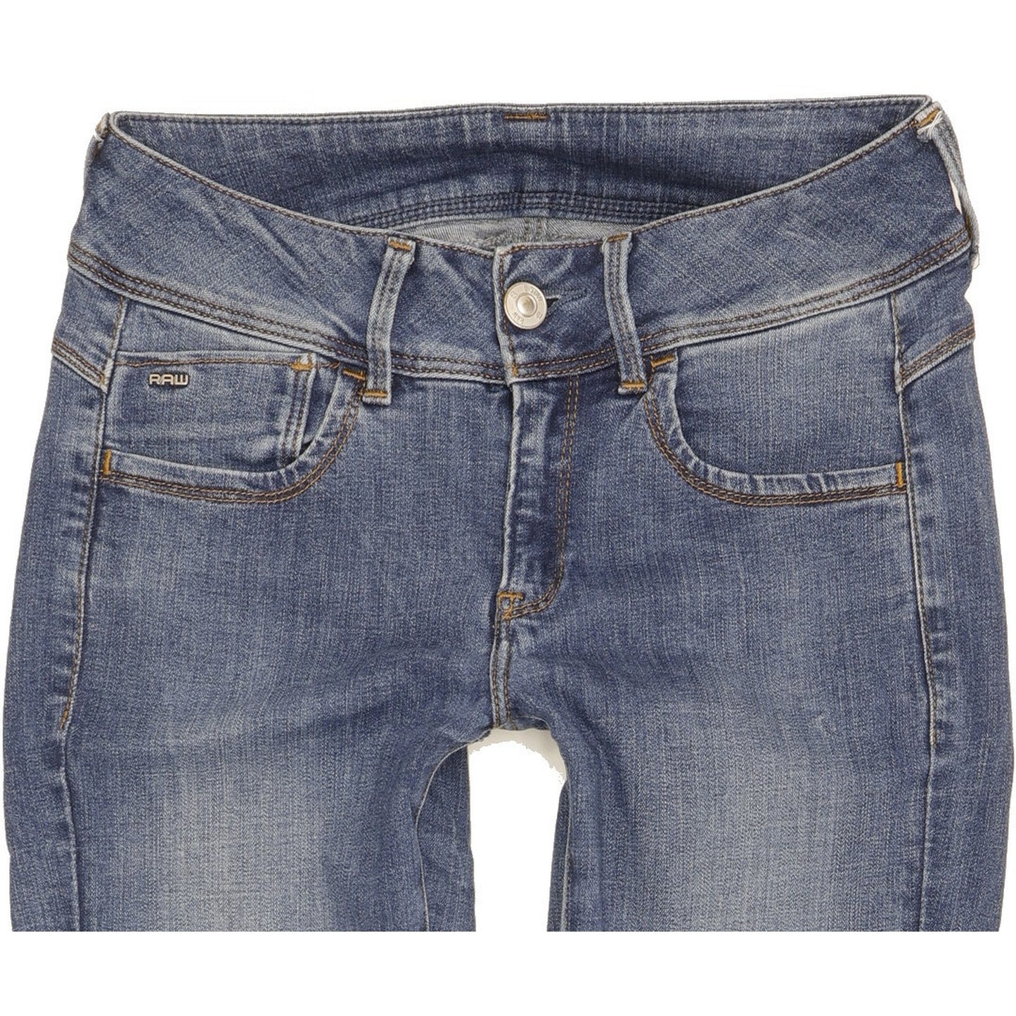 G-Star Lynn Women Blue Skinny Slim Stretch Jeans W27 L28