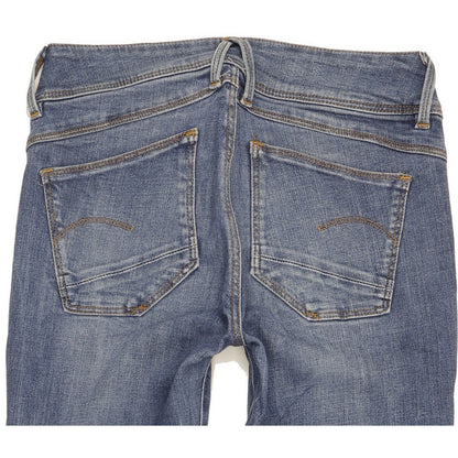 G-Star Lynn Women Blue Skinny Slim Stretch Jeans W27 L28