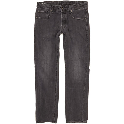 G-Star 3301 Men Blue Straight Slim Jeans W34 L32