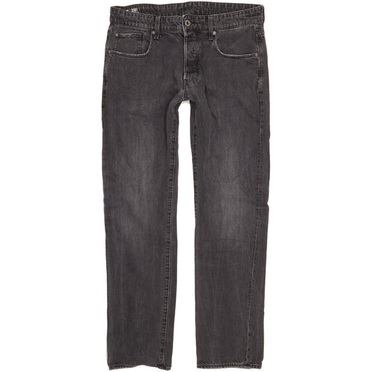 G-Star 3301 Men Blue Straight Slim Jeans W34 L32