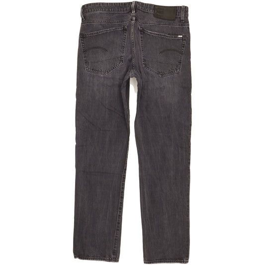 G-Star 3301 Men Blue Straight Slim Jeans W34 L32