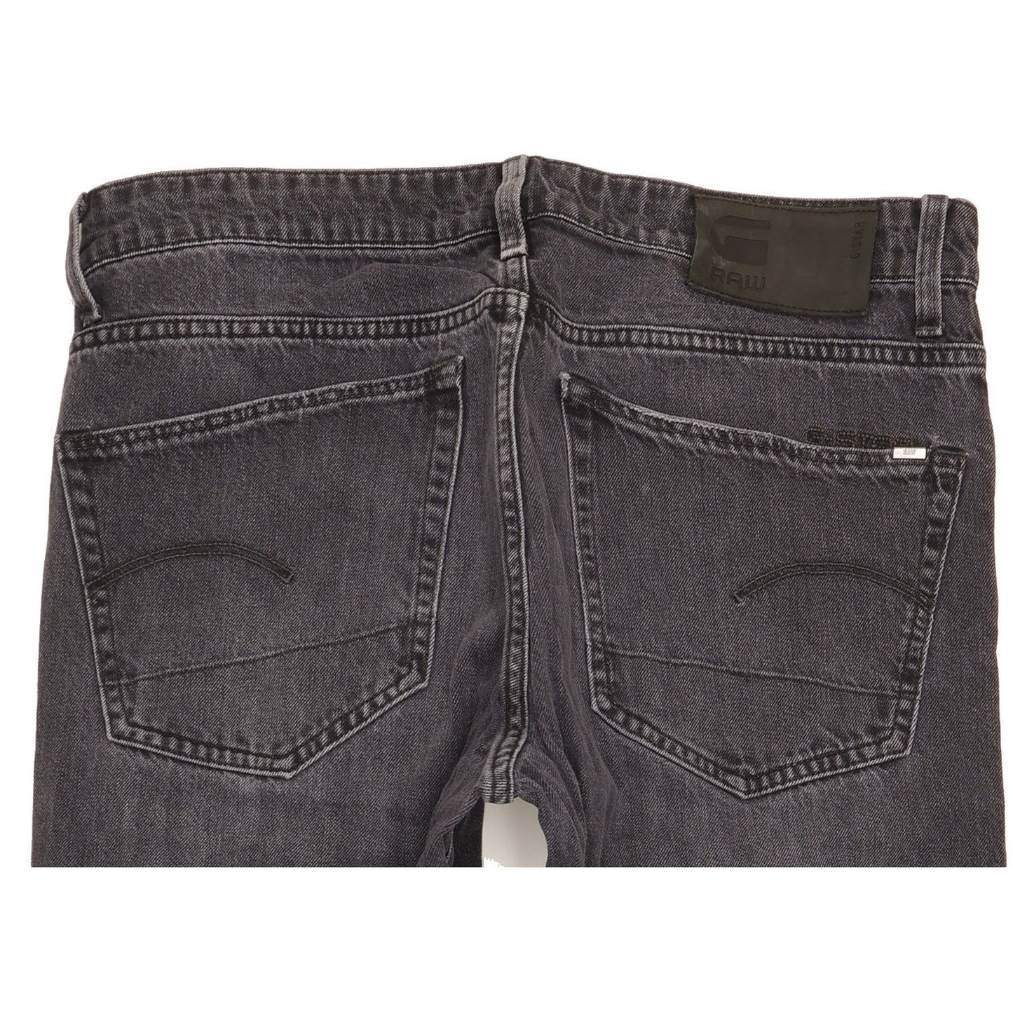 G-Star 3301 Men Blue Straight Slim Jeans W34 L32