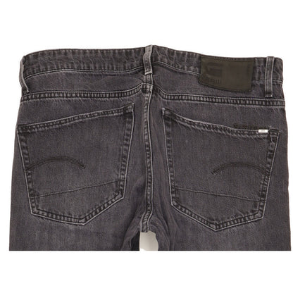 G-Star 3301 Men Blue Straight Slim Jeans W34 L32