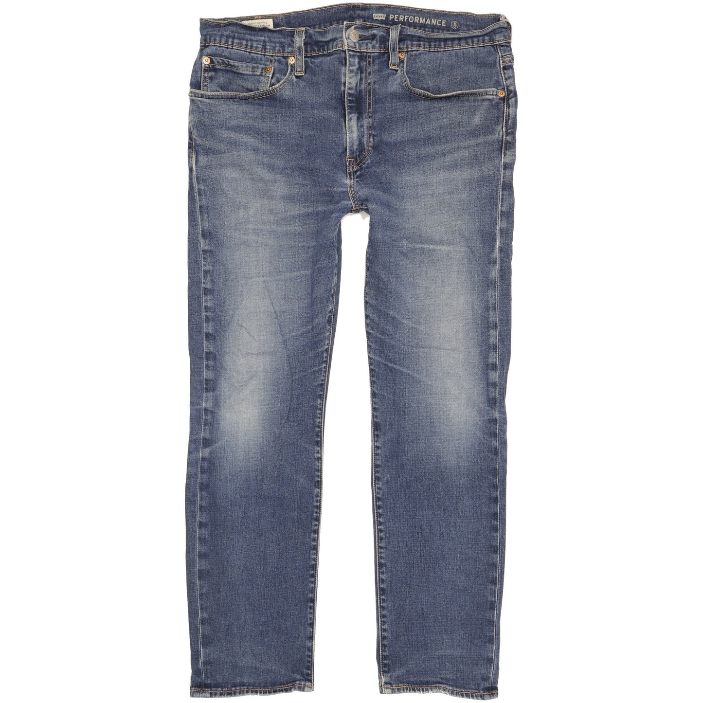 Levi's 502 Men Blue Tapered Regular Stretch Jeans W34 L28