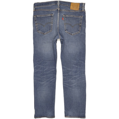 Levi's 502 Men Blue Tapered Regular Stretch Jeans W34 L28