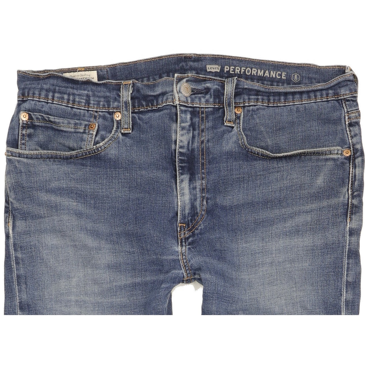 Levi's 502 Men Blue Tapered Regular Stretch Jeans W34 L28