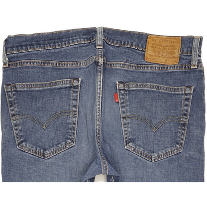 Levi's 502 Men Blue Tapered Regular Stretch Jeans W34 L28