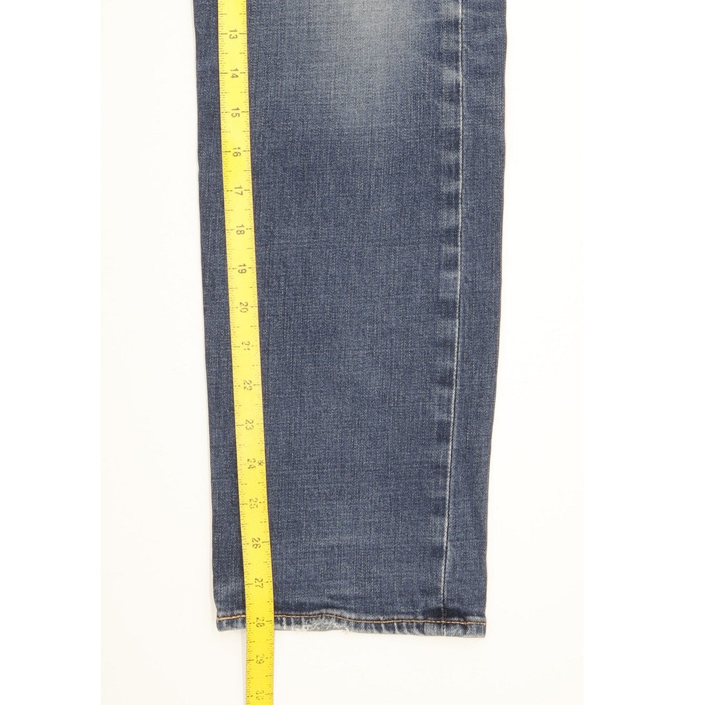 Levi's 502 Men Blue Tapered Regular Stretch Jeans W34 L28