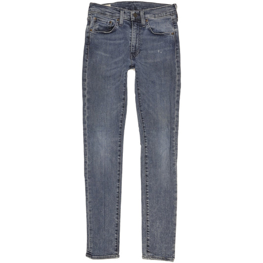 Levi's 519 Men Blue Skinny Slim Stretch Jeans W30 L32