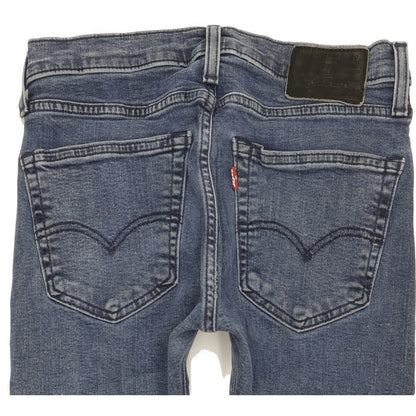 Levi's 519 Men Blue Skinny Slim Stretch Jeans W30 L32