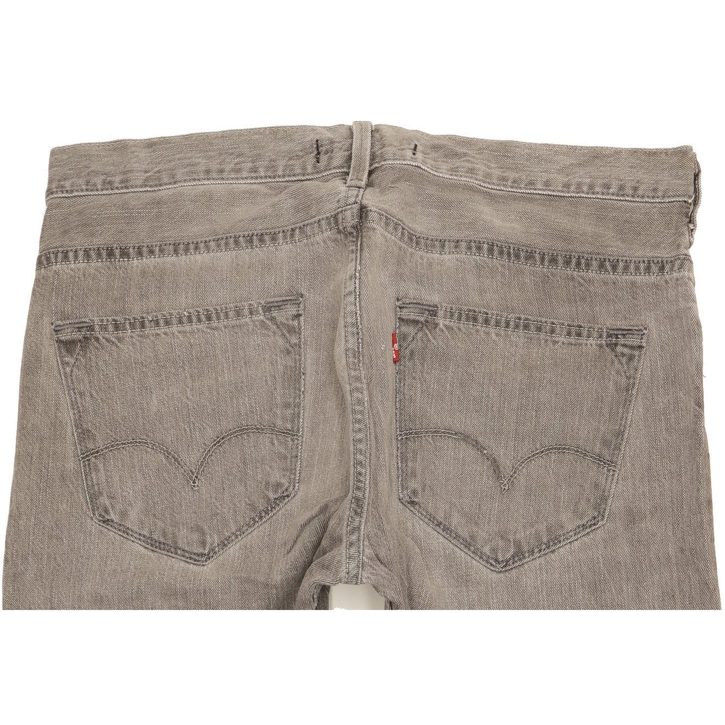 Levi's 504 Men Grey Straight Regular Jeans W34 L30