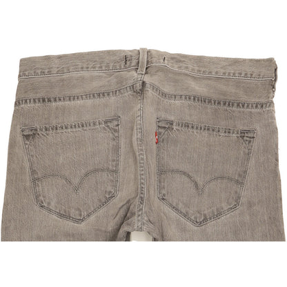 Levi's 504 Men Grey Straight Regular Jeans W34 L30
