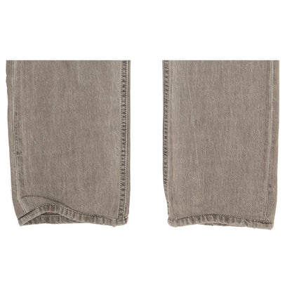 Levi's 504 Men Grey Straight Regular Jeans W34 L30