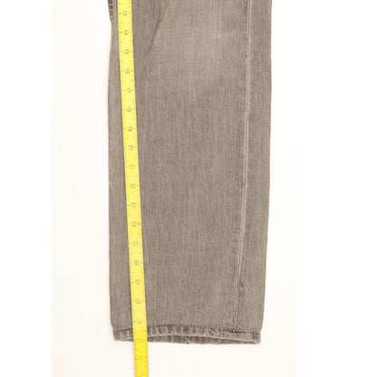 Levi's 504 Men Grey Straight Regular Jeans W34 L30
