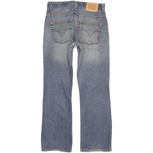 Levi's 507 Men Blue Bootcut Regular Jeans W31 L30