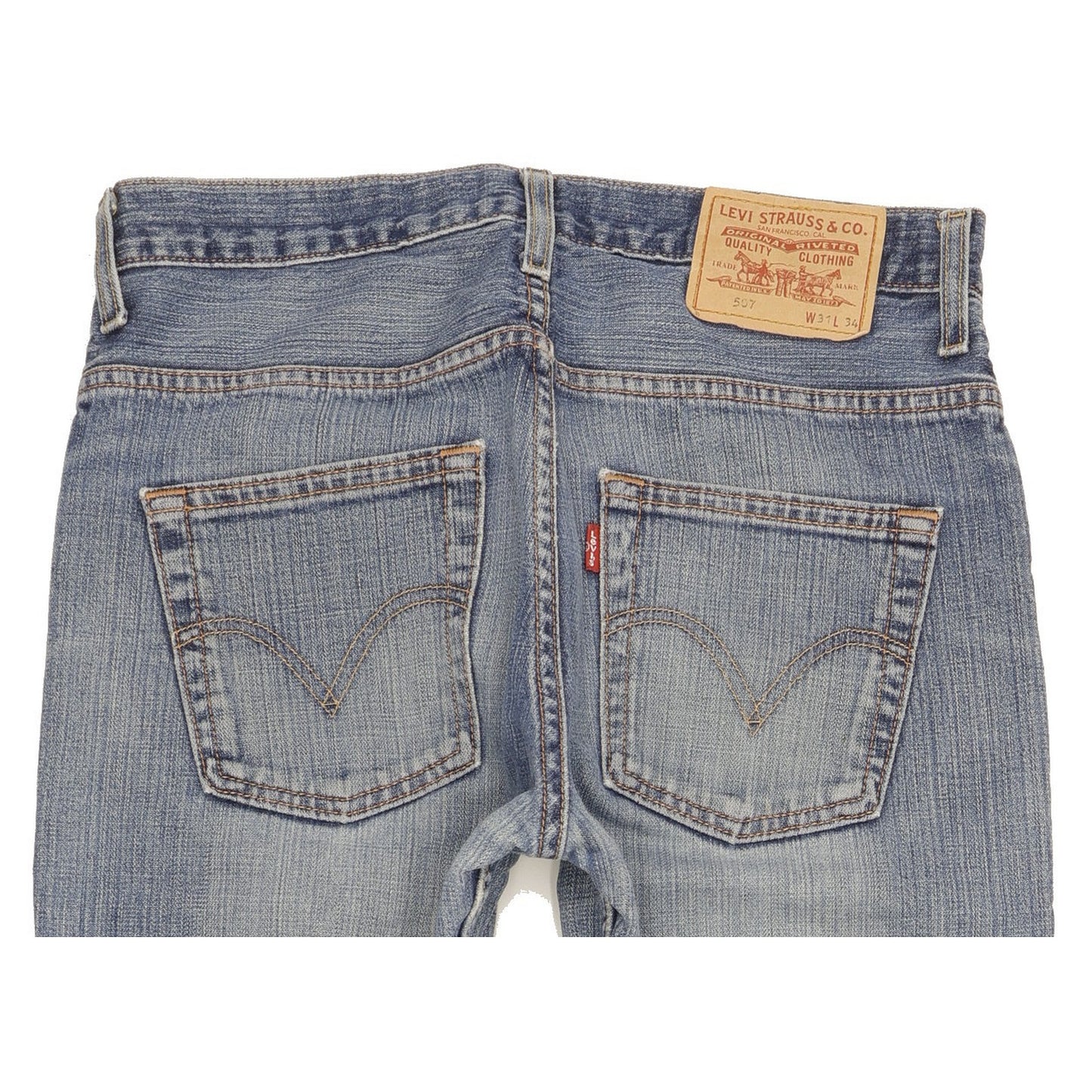Levi's 507 Men Blue Bootcut Regular Jeans W31 L30