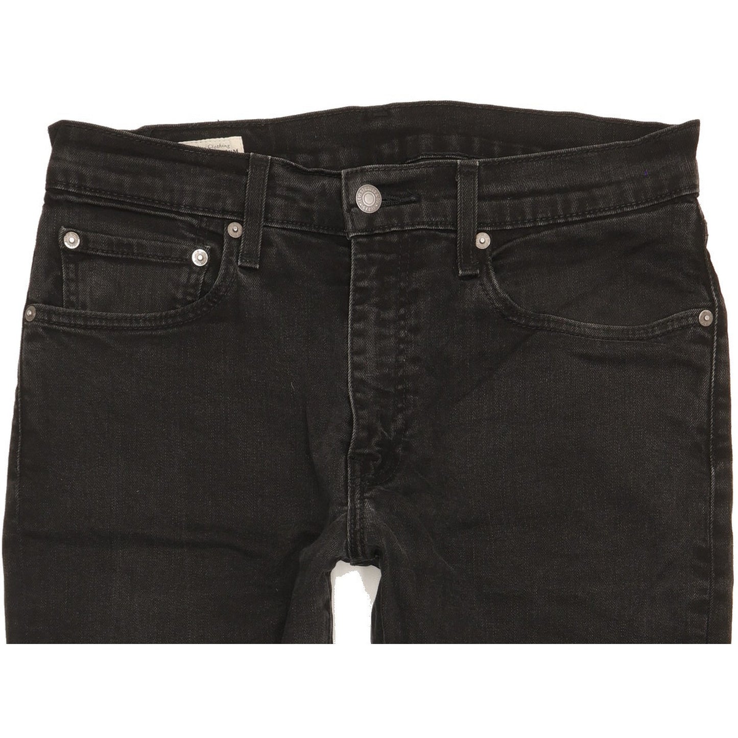 Levi's Men Black Skinny Regular Stretch Jeans W32 L23