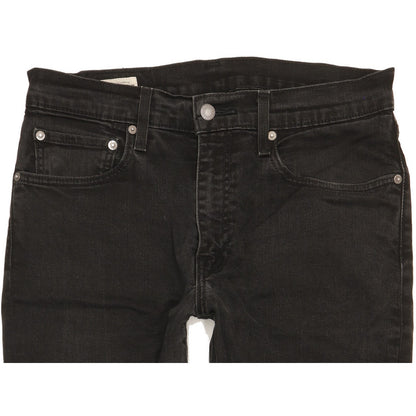 Levi's Men Black Skinny Regular Stretch Jeans W32 L23