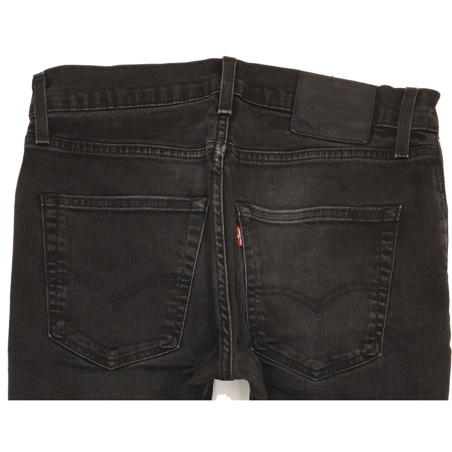 Levi's Men Black Skinny Regular Stretch Jeans W32 L23