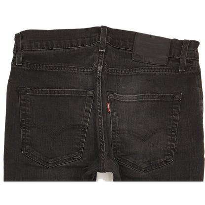Levi's Men Black Skinny Regular Stretch Jeans W32 L23