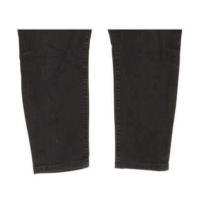 Levi's Men Black Skinny Regular Stretch Jeans W32 L23