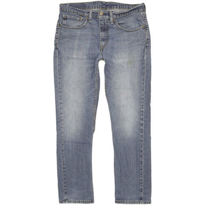 Levi's 511 Men Blue Straight Slim Stretch Jeans W34 L30