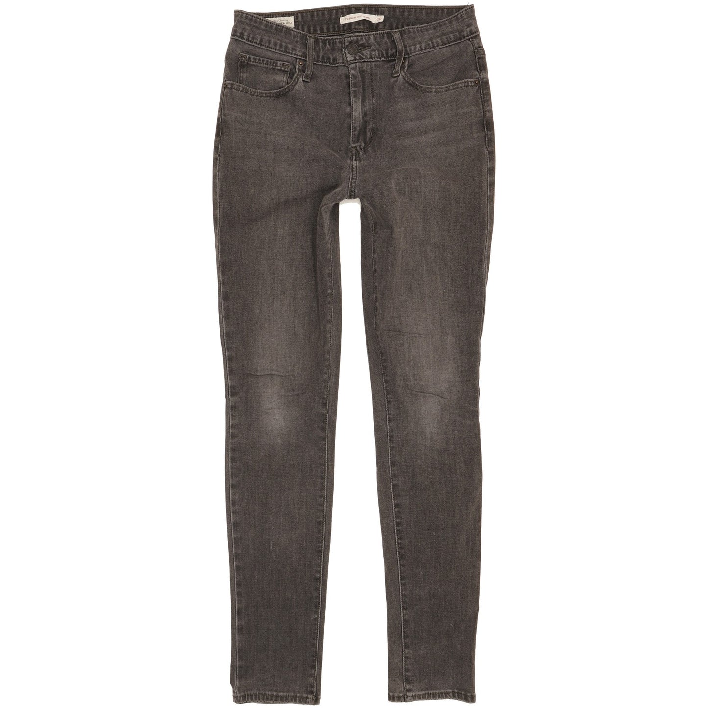 Levi's 721 Women Grey Skinny Slim Stretch Jeans W28 L29
