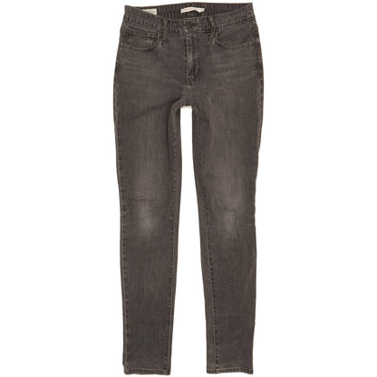 Levi's 721 Women Grey Skinny Slim Stretch Jeans W28 L29