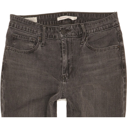 Levi's 721 Women Grey Skinny Slim Stretch Jeans W28 L29