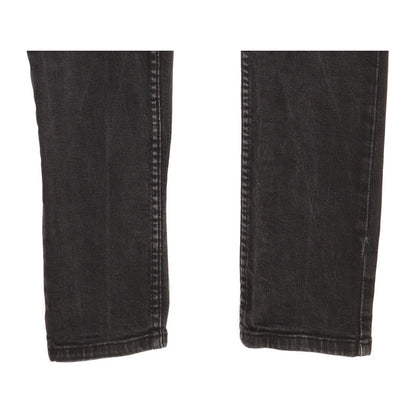 Levi's 510 Black Skinny Slim Stretch Jeans High Waisted W34 L31